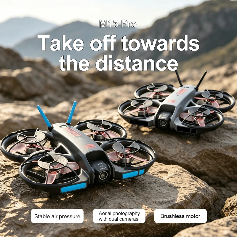 Drone Racing Camera - طائرة درون M15 FPV جديدة لعام