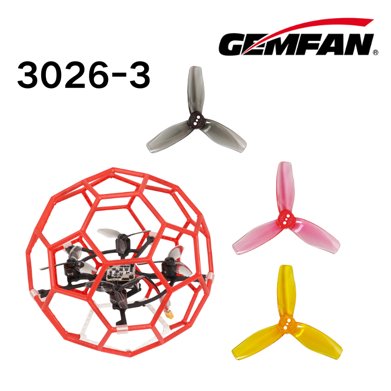 3026-3 مروحة ثلاثية الشفرات من - مراجعة Drone Racing Motor وسعره