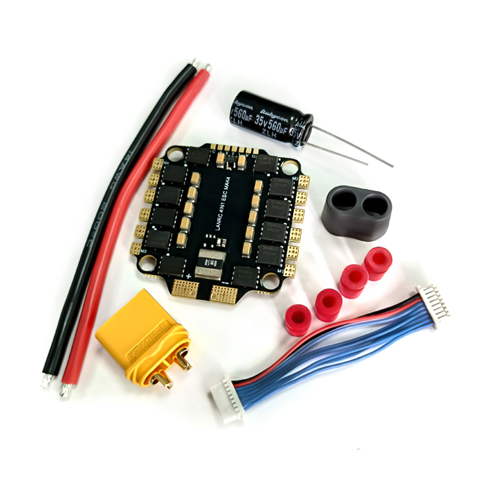 BLHELI_S 45A 60A 4in1 ESC 3-6S - مراجعة Drone Racing Battery وسعره