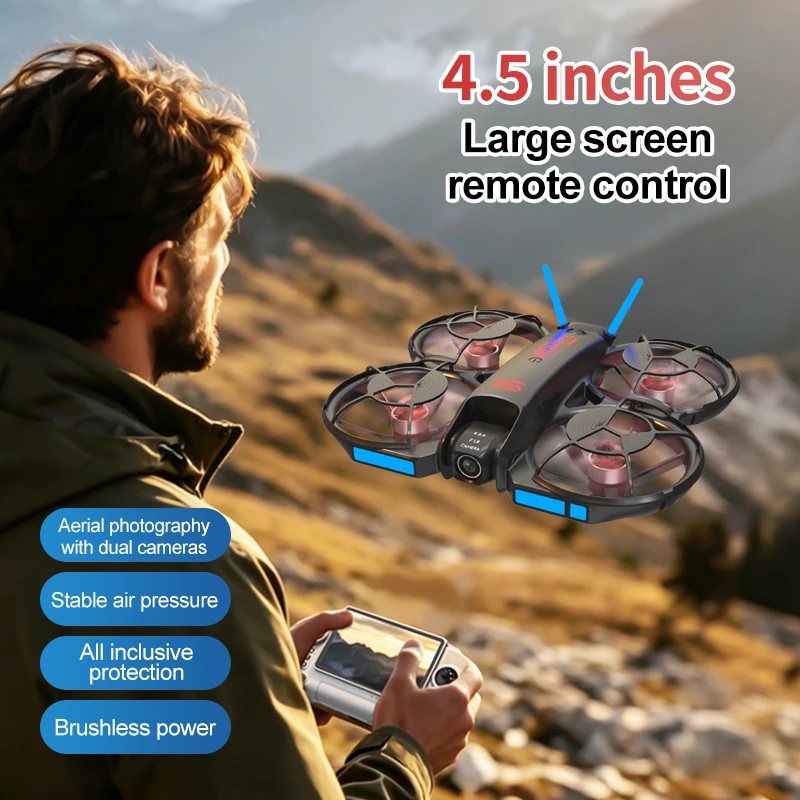 طائرة درون M15 FPV جديدة لعام  - مراجعة Drone Racing Camera وسعره
