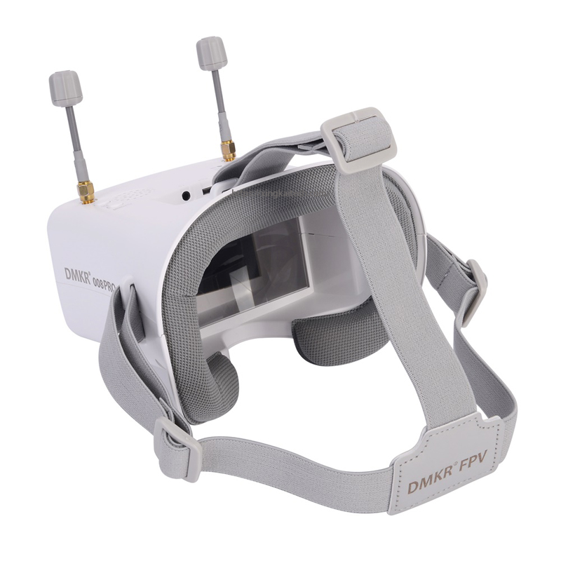 5.8G 4.3 بوصة HD LCD FPV نظارا - مراجعة Drone Racing Goggles وسعره