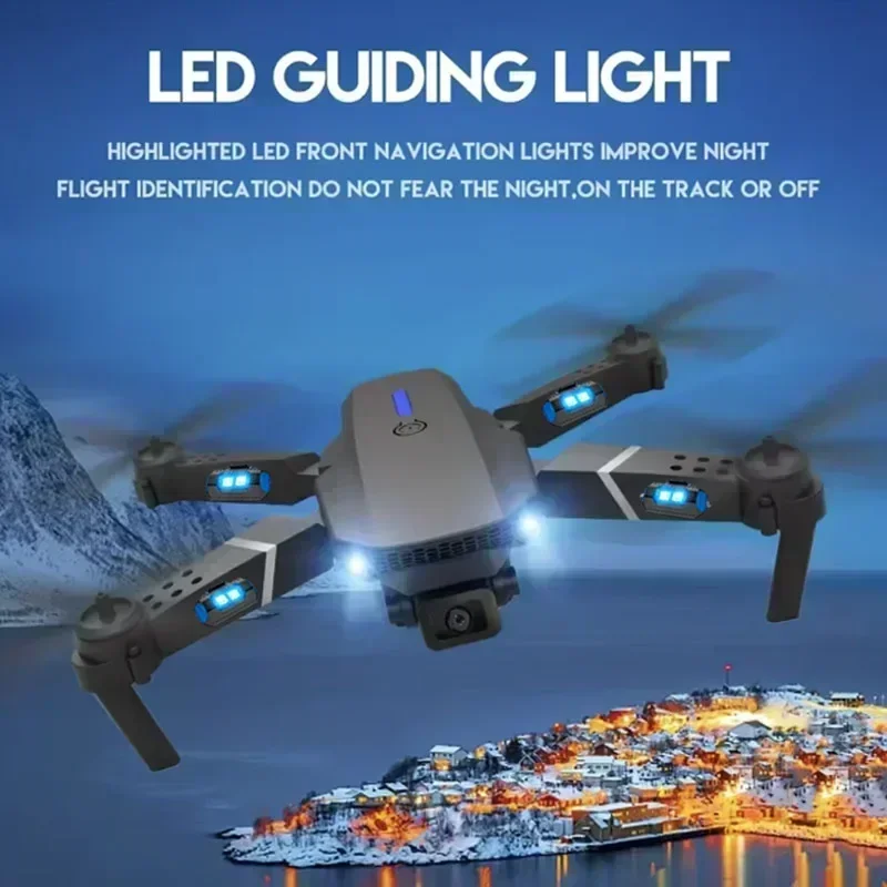 E88 Pro WIFI FPV الطائرة بدون  - مراجعة Drone Racing Camera وسعره