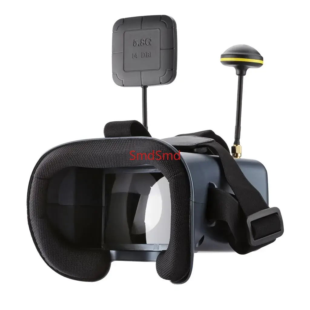 نظارة 008D PRO FPV، جهاز استقب - مراجعة Drone Racing Goggles وسعره