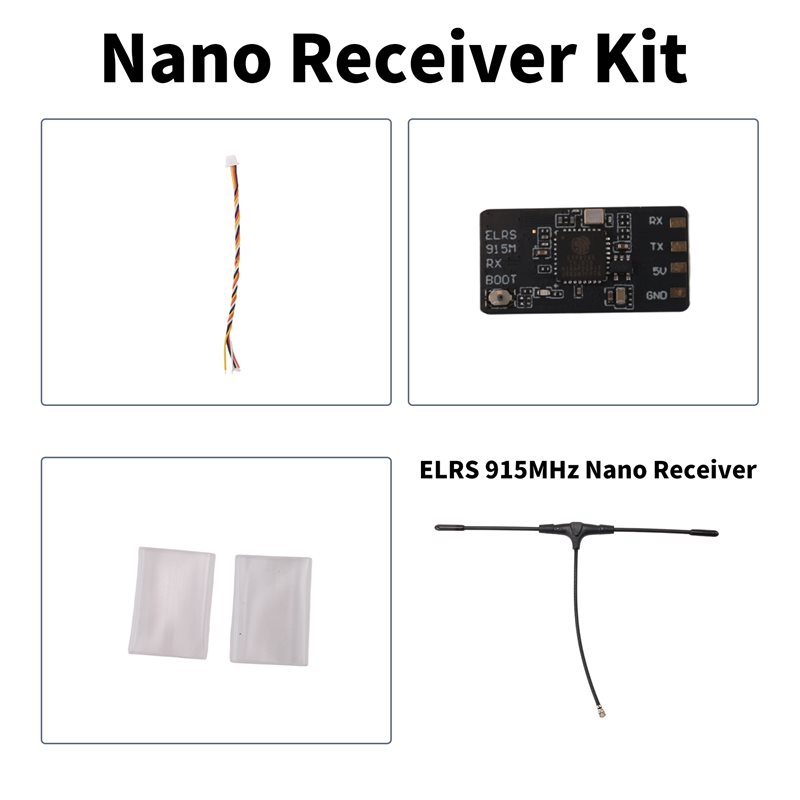 B05C-ELRS NANO 915Mhz جهاز است - مراجعة Drone Racing Receiver وسعره