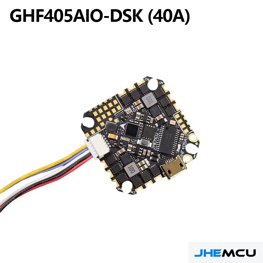 وحدة تحكم طيران JHEMCU GHF405A - مراجعة Drone Racing Flight Controller وسعره