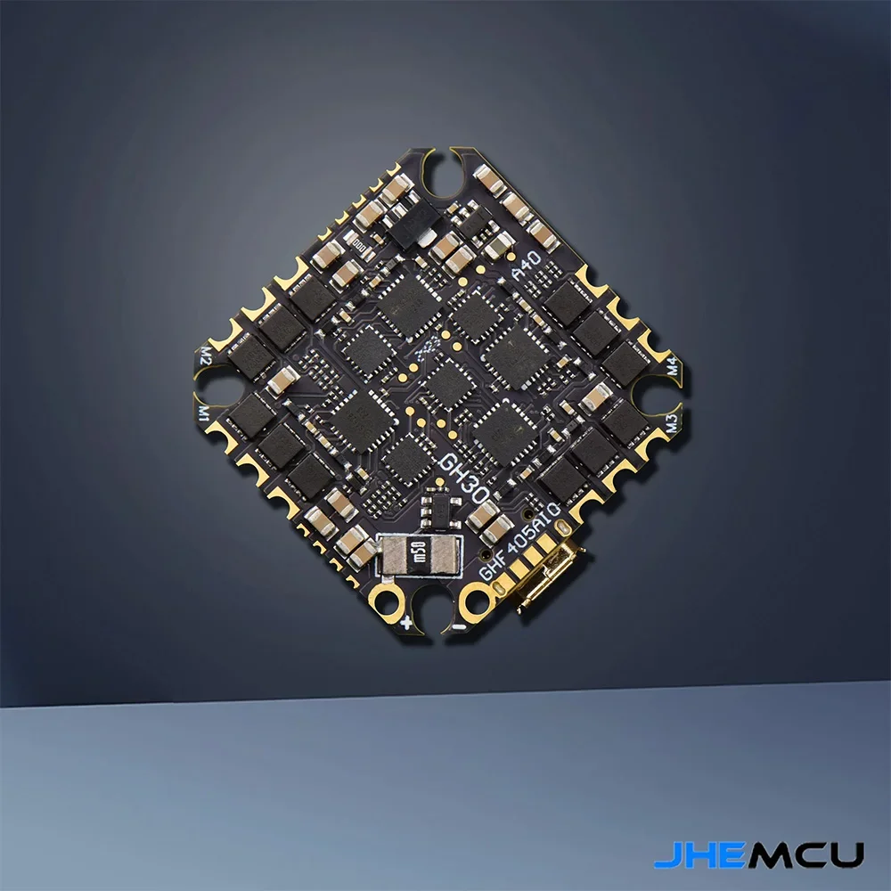 وحدة تحكم طيران JHEMCU GHF405A - مراجعة Drone Racing Flight Controller وسعره