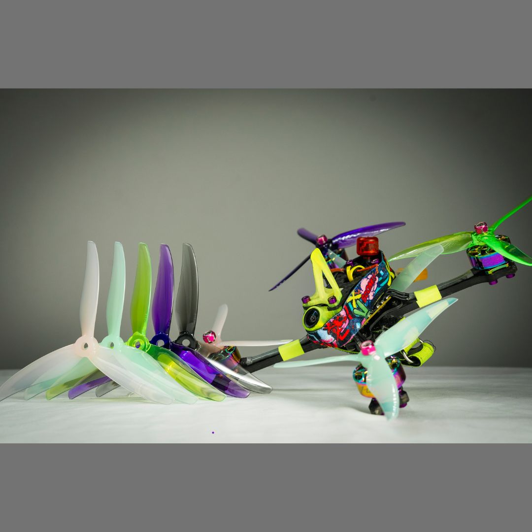 مراوح جيمفان-فري ، 3 شفرات ، C - مراجعة Drone Racing Gate وسعره